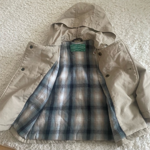 Zara baby jacket beige size 18-24 months - Picture 2 of 4